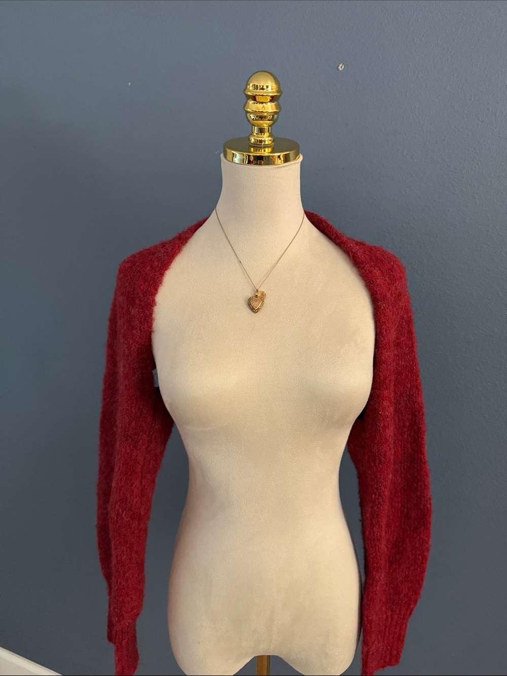 Women's Free People Red Shrug Sweater NWOT